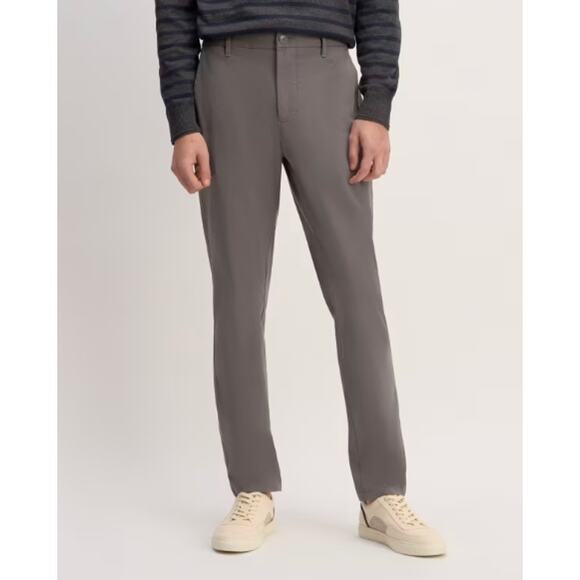 EVERLANE Men's Performance Slim Chino Pants 32x34 Slate Grey NWT - Picture 1 of 9